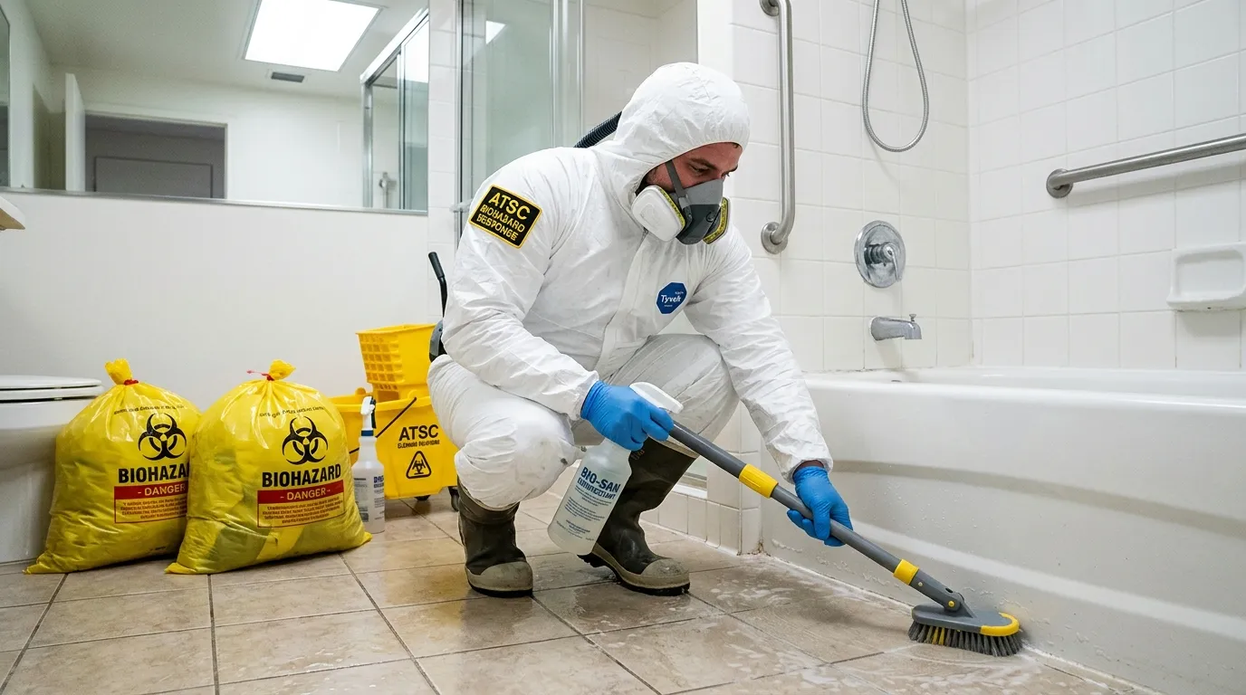 Decontamination equipment deployed for Blood Cleanup in Pearl River